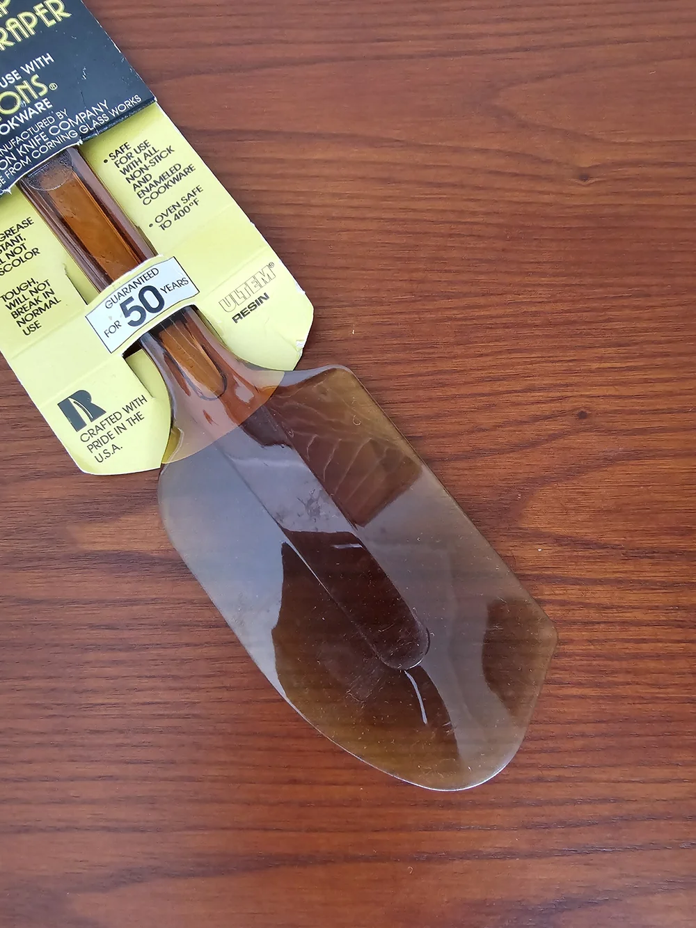 Ultratemp Spatula Scraper Visions Cookware NOS Vintage